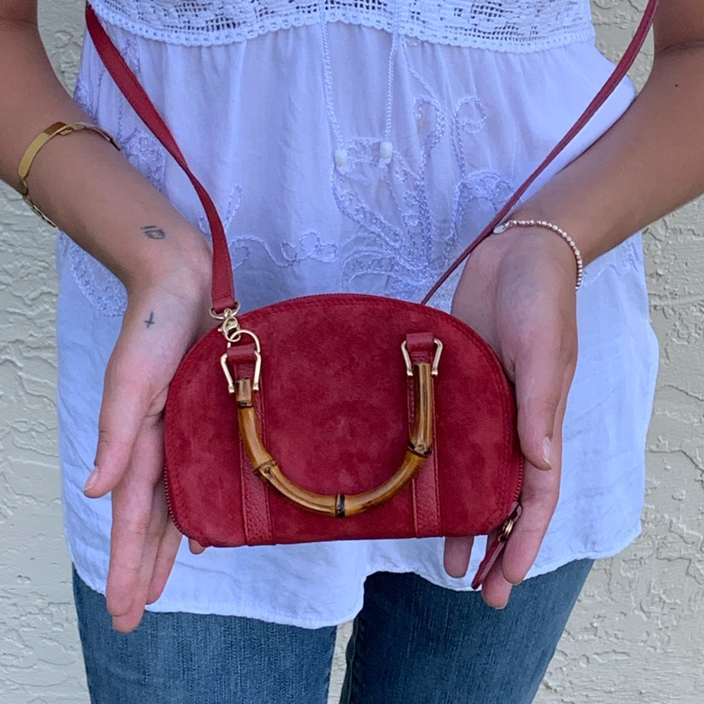 (42) GUCCI 90s Mini Bamboo - Picture 11 of 11